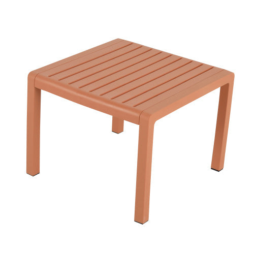 2-Piece Indoo Outdoor Furniture Set 1 Chairs & 1 Coffee Tables Waterproof PP Material - Easy Assembly Patio Conversation Set